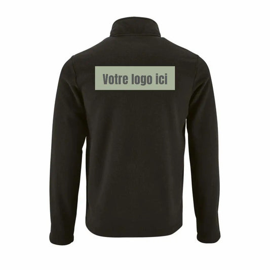 Veste polaire HOMME personnalisée au logo de votre entreprise. LMJbroderies 