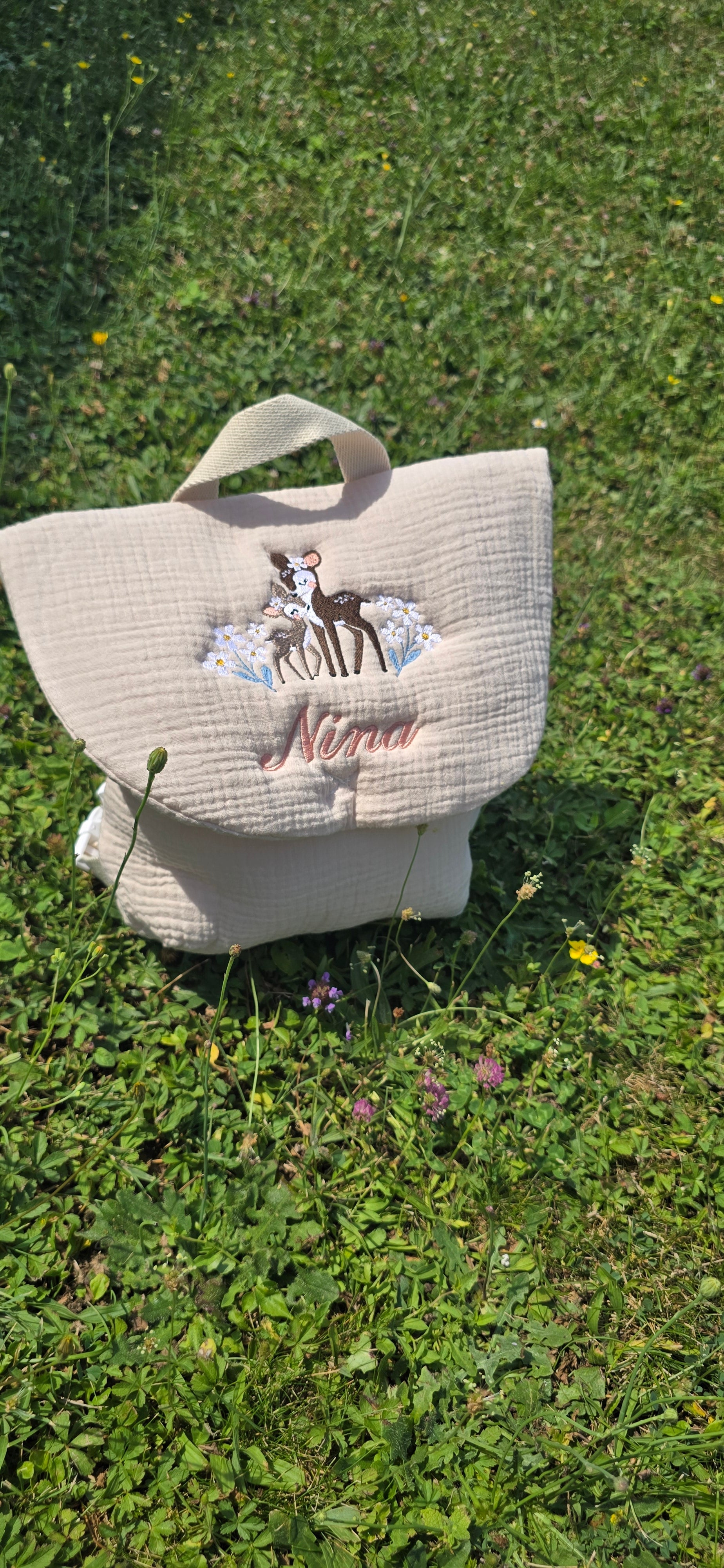 Sac à dos enfant personnalisé LMJbroderies ! cadeau personnalisé 