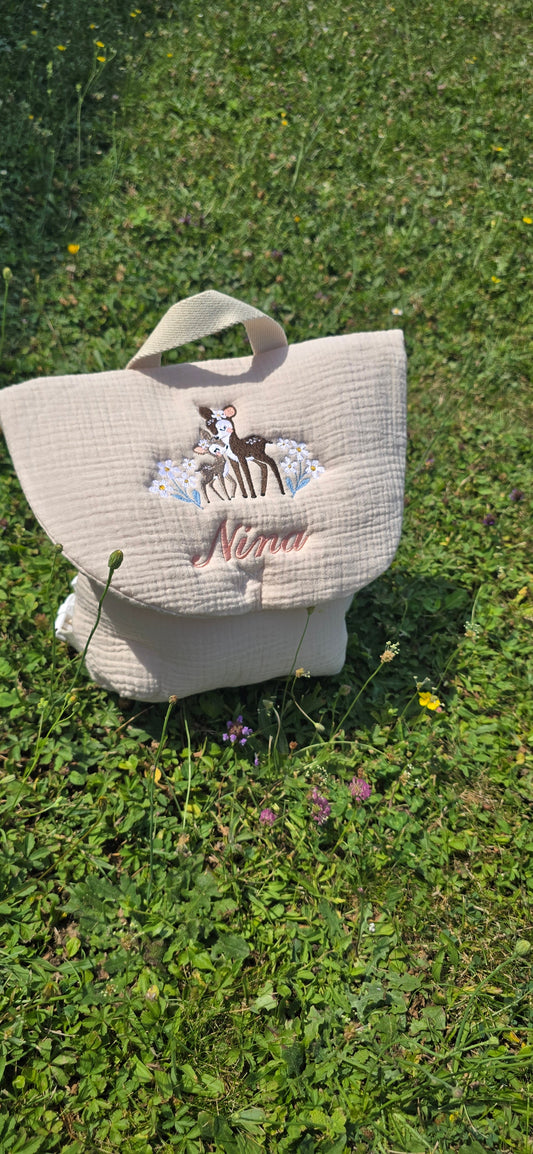 Sac à dos enfant personnalisé LMJbroderies ! cadeau personnalisé 