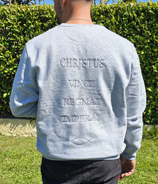 Christian Embroidered Sweater Sweatshirt LMJbroderies ! cadeau personnalisé 