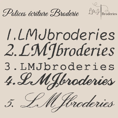 Ensemble naissance en maille personnalisé au prénom de bébé LMJbroderies ! cadeau personnalisé 