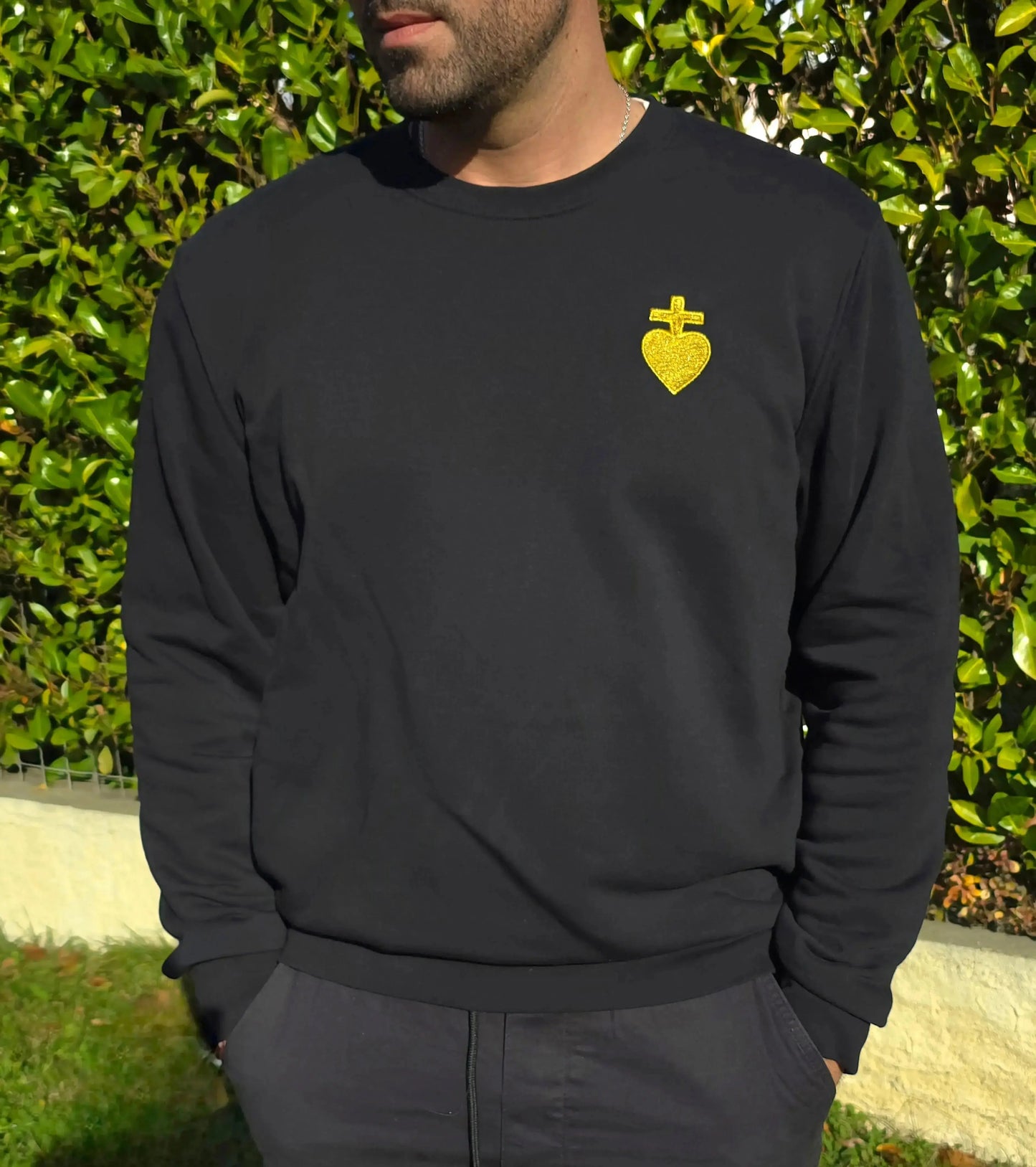 Sweat pull brodé chrétien LMJbroderies ! cadeau personnalisé 