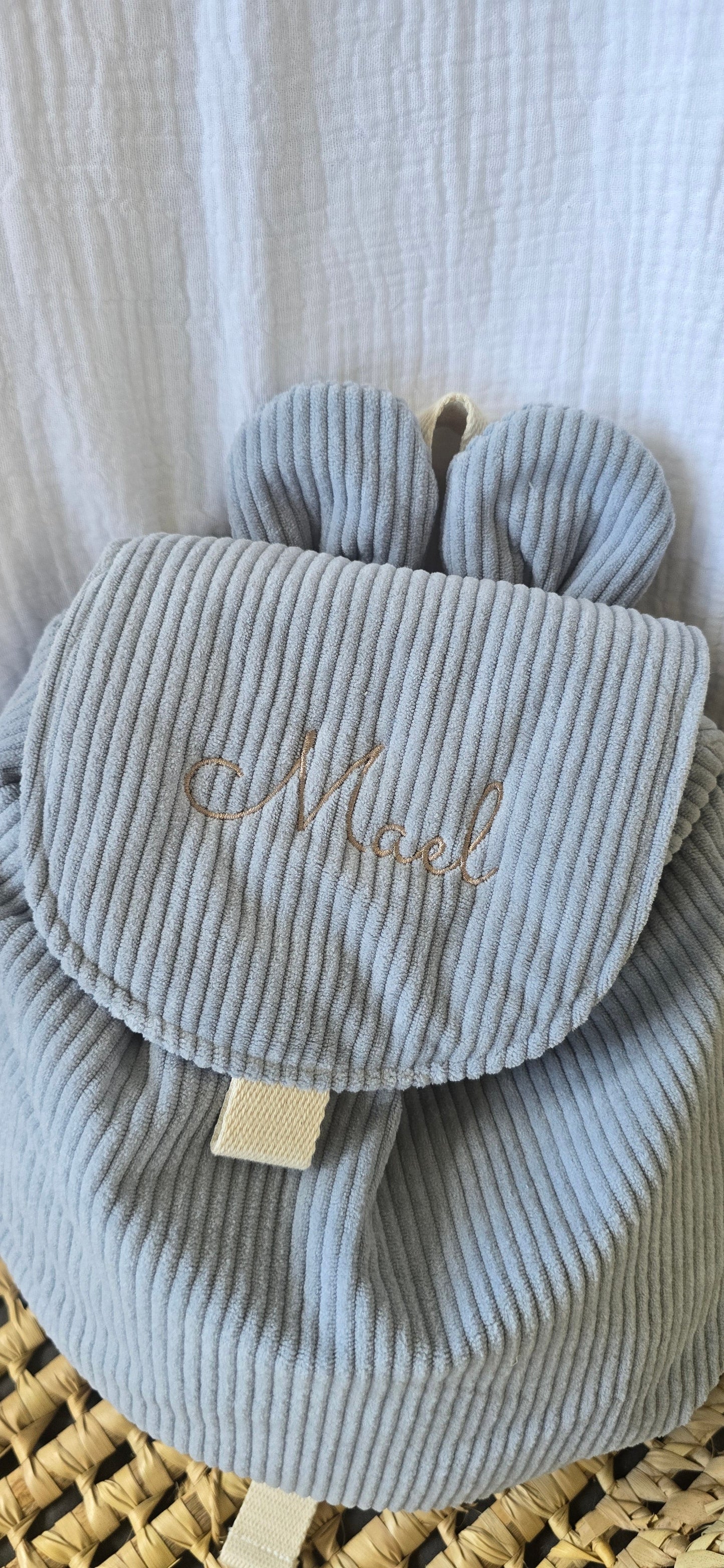 Sac à dos enfant personnalisé LMJbroderies ! cadeau personnalisé 